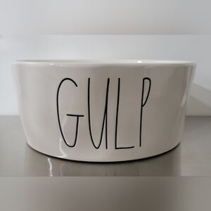 Rae Dunn Gulp Dog Bowl
